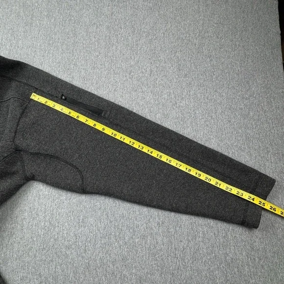 Arbor Wear 1/4 Zip Long Sleeve Pullover Fleece Sweater Men's 2XL Gray Wool Blend